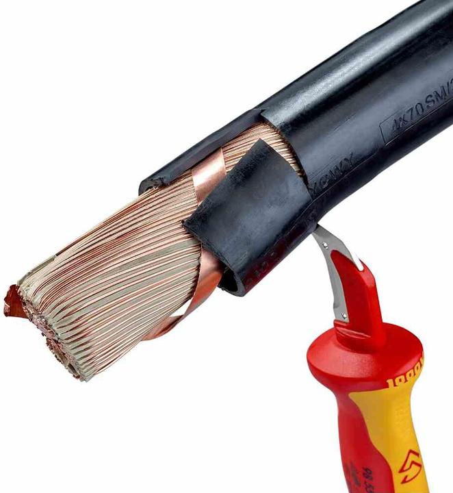 Produktbild Knipex Abmantelungsmessermit Gleitschuh 98 55 SB