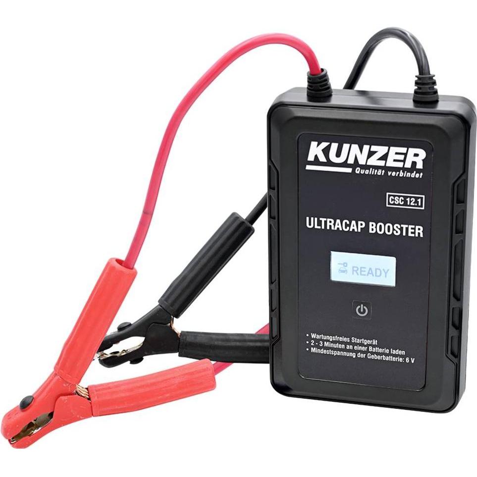 Kunzer, Starthilfe, Kfz-Ladegerät, Schnellstartsystem CSC 12.1 Starthilfestrom (12 V)=800 A
