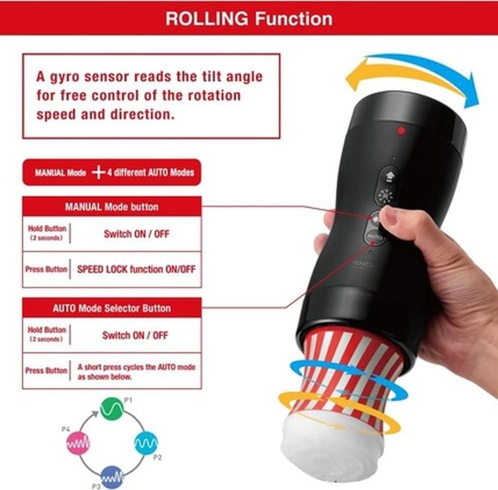 Produktbild Tenga Vacuum Gyro Roller