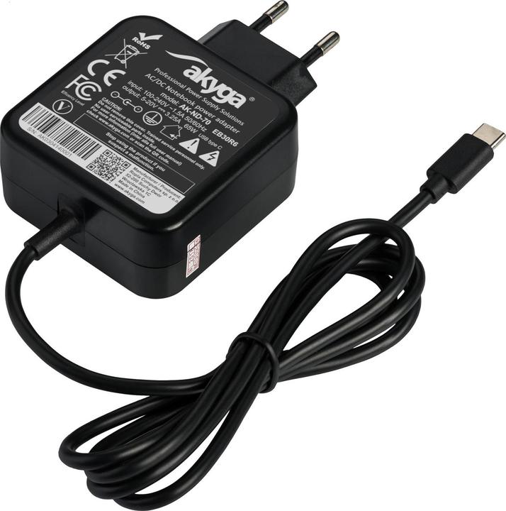Immagine prodotto Akyga Alimentatore per notebook AC per Netbook (65 W)