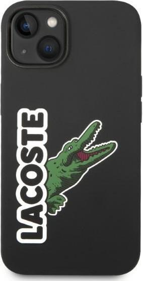 Image du produit Lacoste LCHCP14MSHK iPhone 14 Plus 6,7" czarny/black étui rigide Silicone Head Crocodile (Apple iPhone 14 Plus)
