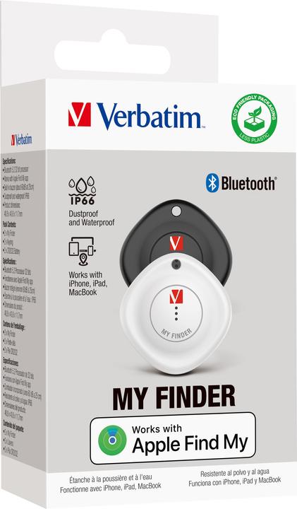 Actual product image Verbatim Tracker, Bluetooth, My Finder, MYF-02 (iOS)
