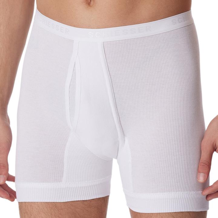 Produktbild Schiesser 2er Pack Original Classics Doppelripp Unterhose kurz (XL, 2er Pack)