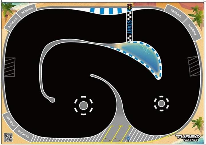 Turbo Racing Track Drift Micro Beach L 63 x 90 cm