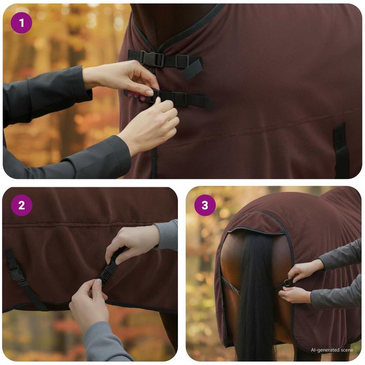 Actual product image vidaXL Polyester-Decke (125 cm)