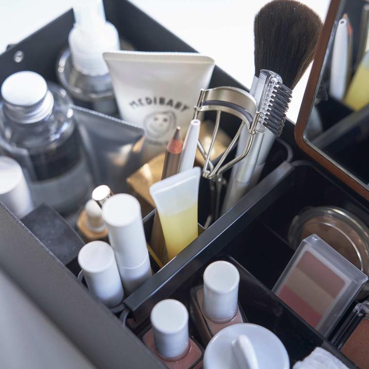 Actual product image Yamazaki Make-up box TOWER