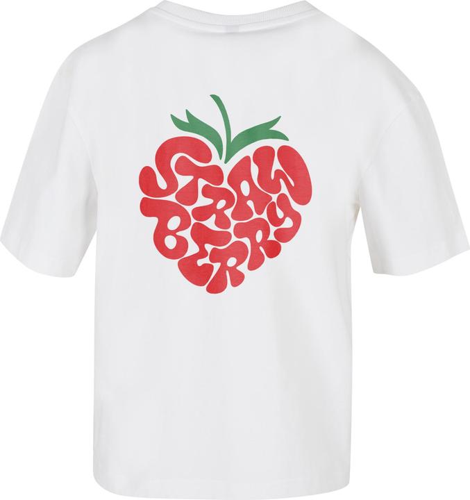 Produktbild Miss Tee Strawberry Heart Tee white S (S)