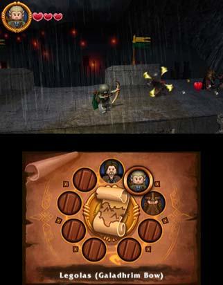 Actual product image Warner Bros Lego Il Signore degli Anelli (3DS)