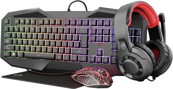 Trust GXT 789 Xanda 4-in-1-Gaming-Paket (Schweiz, Kabelgebunden)
