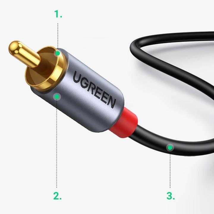 Immagine prodotto Ugreen 2x Cinch — USB C (1.50 m, Cinch)