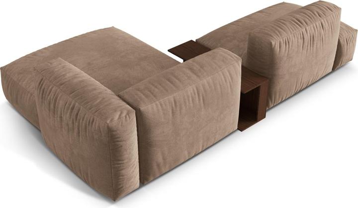 Image du produit Micadoni Canapé D'Angle Droit Modulaire, "Martina", 2 Places, 292x176x75 Fabriqué en Europe (Canapé modulaire, Canapé d'angle)