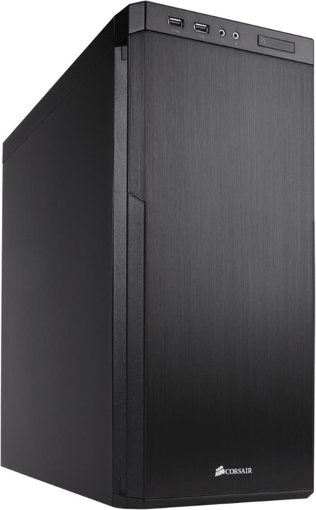 Actual product image Corsair Carbide 330R Blackout Edition (ATX, mATX, Mini-ITX, E-ATX)