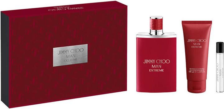 Jimmy Choo Man Extreme Eau De Parfum 100ml Eau De Parfum 75ml Shower Gel 100ml (Parfum Set)