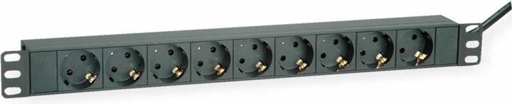 Actual product image Roline Power strip (rack (9x, CEE 7/3, 2 m)
