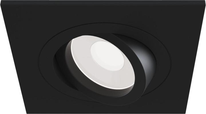 Produktbild Maytoni Atom Downlight, Einbauleuchte GU10 quadratisch Schwarz (GU10)