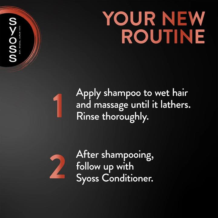 Actual product image Syoss Men Power Shampoo for Normal Hair 440ml (440 ml)