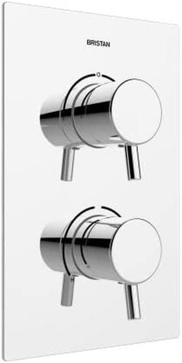 Bristan Prisma Thermostatic Dual Control Shower Mixer with Integral Diverter and Temperature Control