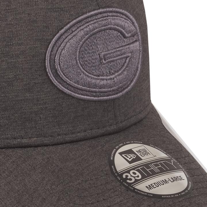 Actual product image New Era 39Thirty Cap - SHADOW TECH Green Bay Packers - XS/S (S)