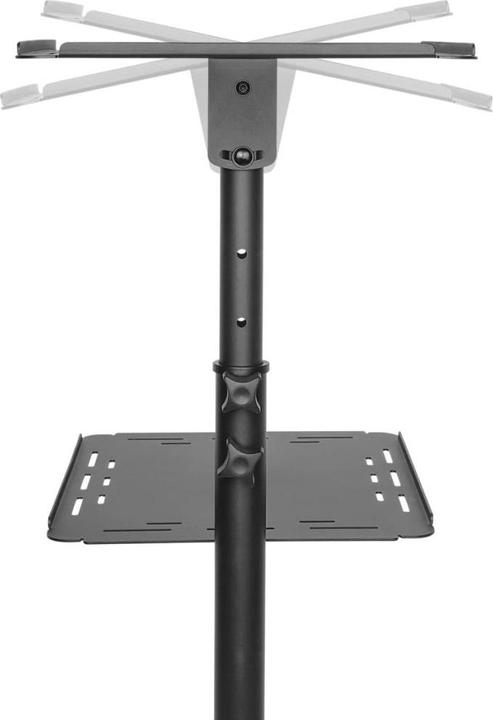 Image du produit Techly Uchwyt do projektorów Wózek Stolik Prezentacyjny do Projektora i Notebooka Mobilny