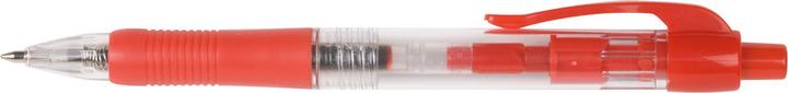 Produktbild Q-Connect Kugelschreiber mit Druckmechanik (Rot, 10x)