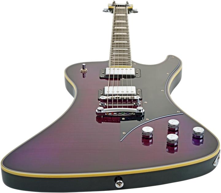 Image du produit Hagstrom Guitare électrique, Fantomen, Mystique Burst (Guitare électrique, Acajou)