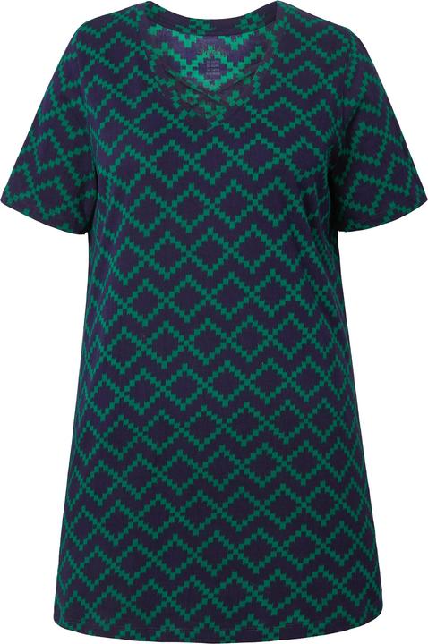 Actual product image Ulla Popken Strappy Short Sleeve Knit Tunic (56)