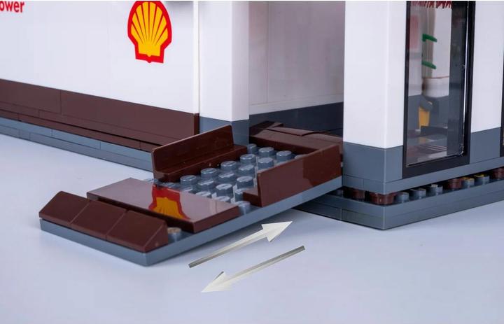 Image du produit Cada Shell Tankstelle mit Shop und Waschanlage Bricks