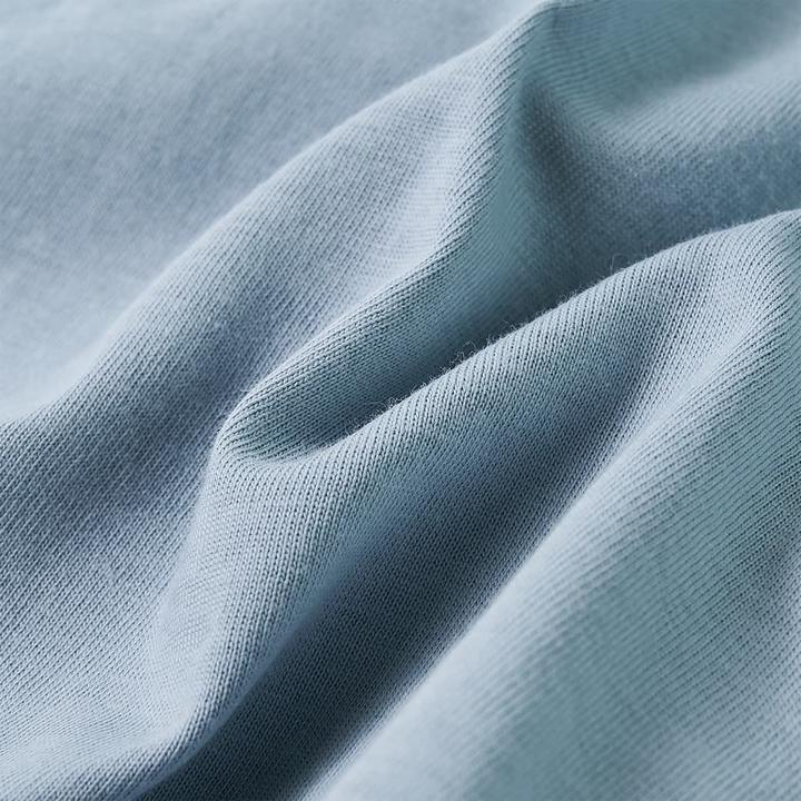 Immagine prodotto vidaXL Camicia da bambino a maniche lunghe azzurro 116,Materiale: 100 (116)