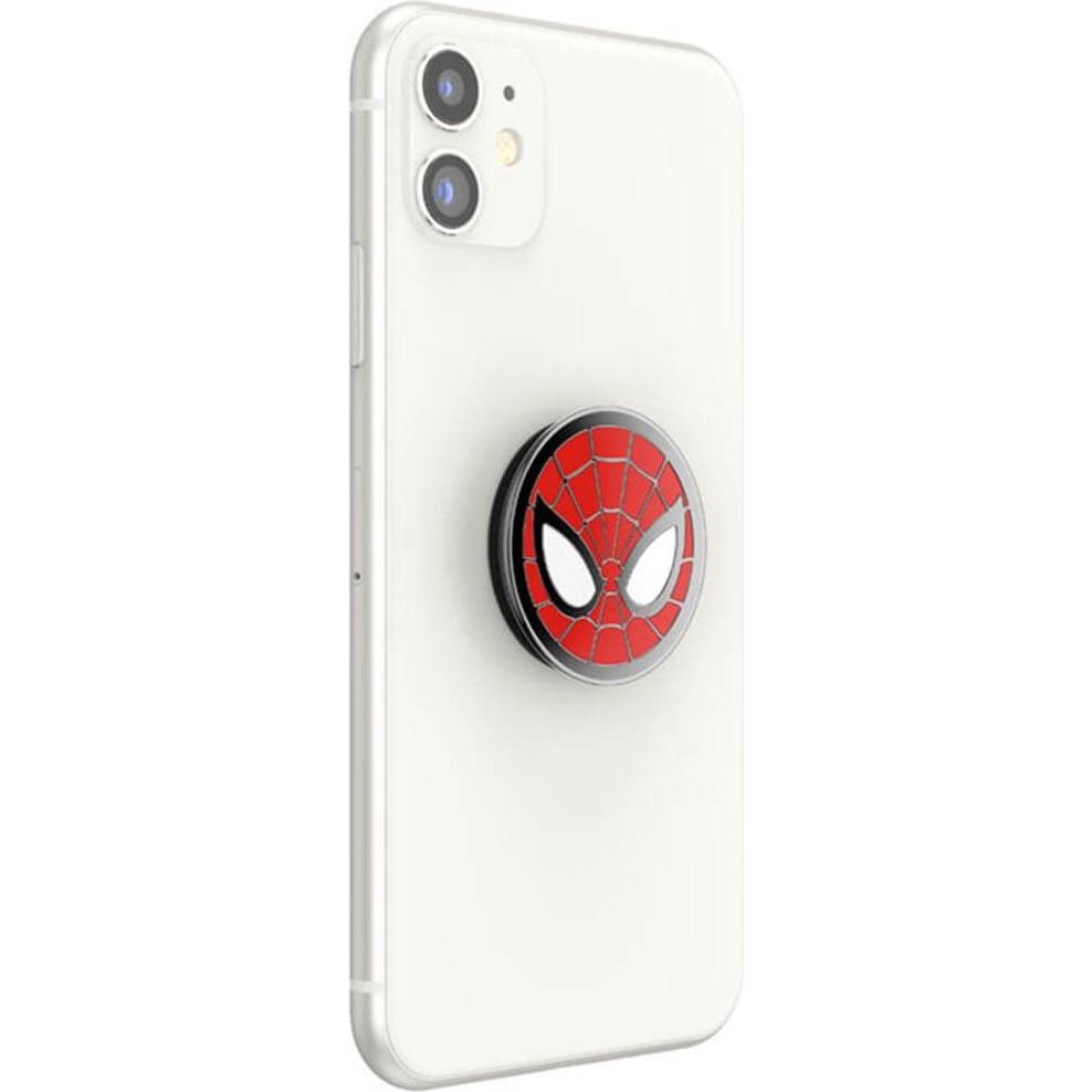 Thumbnail - PopSockets PopGrip Luxe Enamel Spiderman, Smartphone Halterung, Schwarz