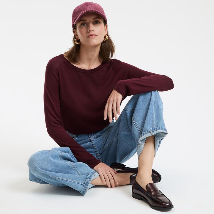 Immagine prodotto La Redoute Collections Pullover mit Rundhalsausschnitt aus Feinstrick (XS)