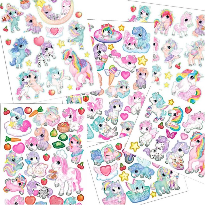Actual product image Depesche Ylvi - Unicorn sticker book (0412703)