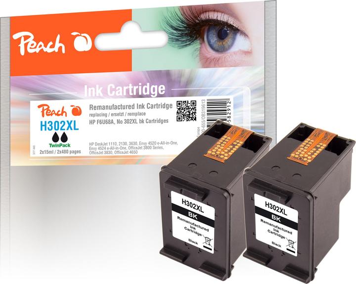 Produktbild Peach 302XL (Doppelpack) (BK)