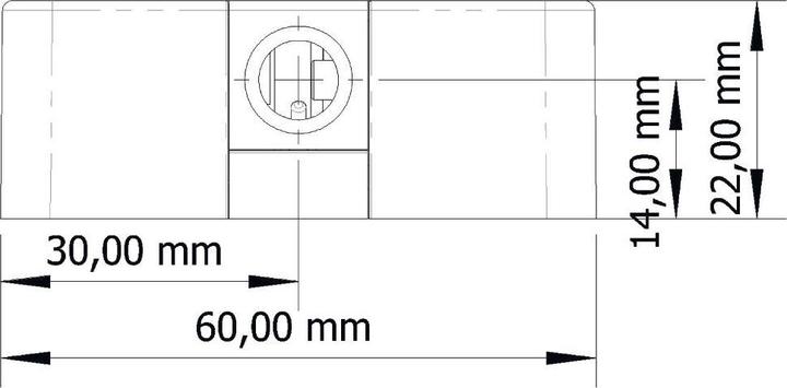 Actual product image SOLO Bluetooth - Electronic lock loose, zinc die-cast/plastic black (Bluetooth)
