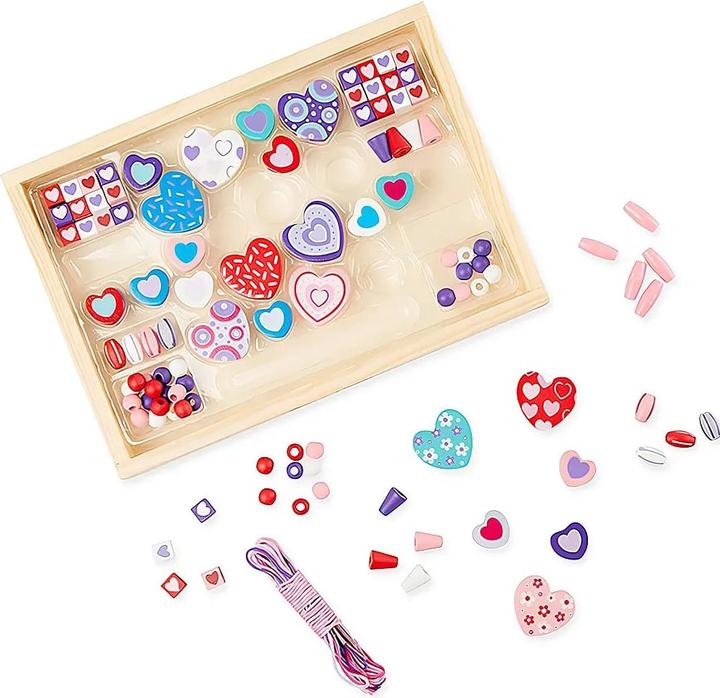 Produktbild Melissa & Doug Holzperlen-Set