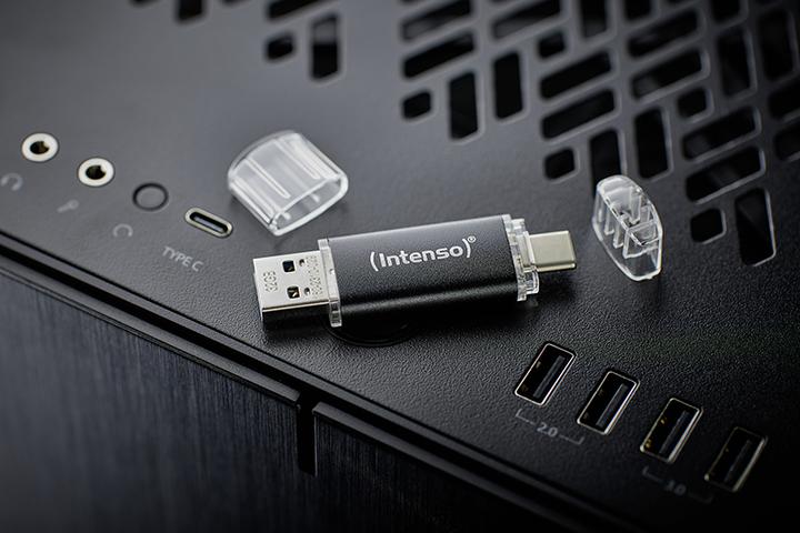 Produktbild Intenso Twist Line (256 GB, USB-A, USB-C)