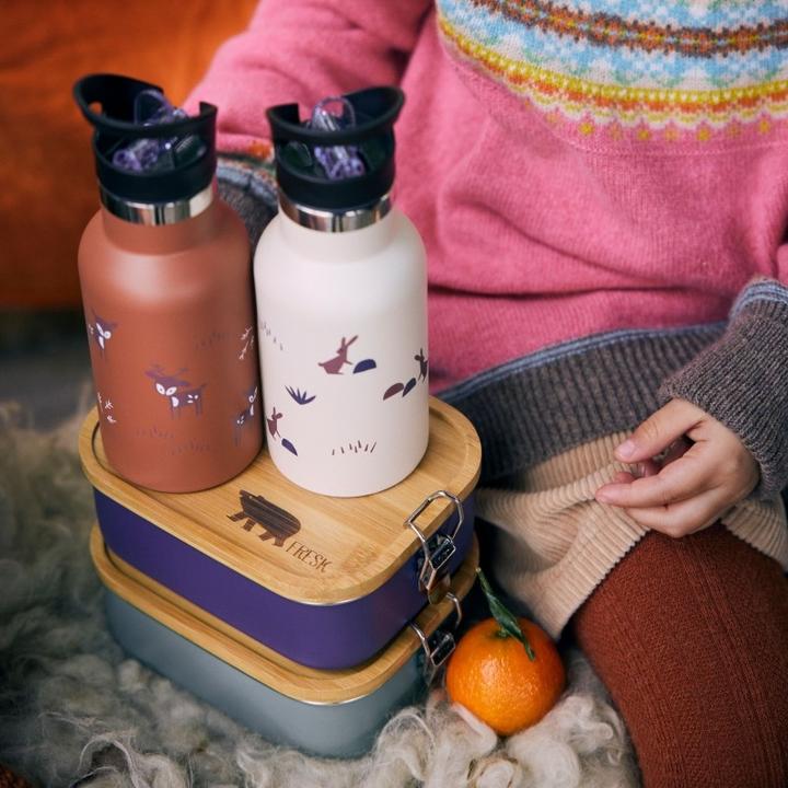 Actual product image Fresk Thermal bottle, Indigo Dots 350ml (0.35 l)