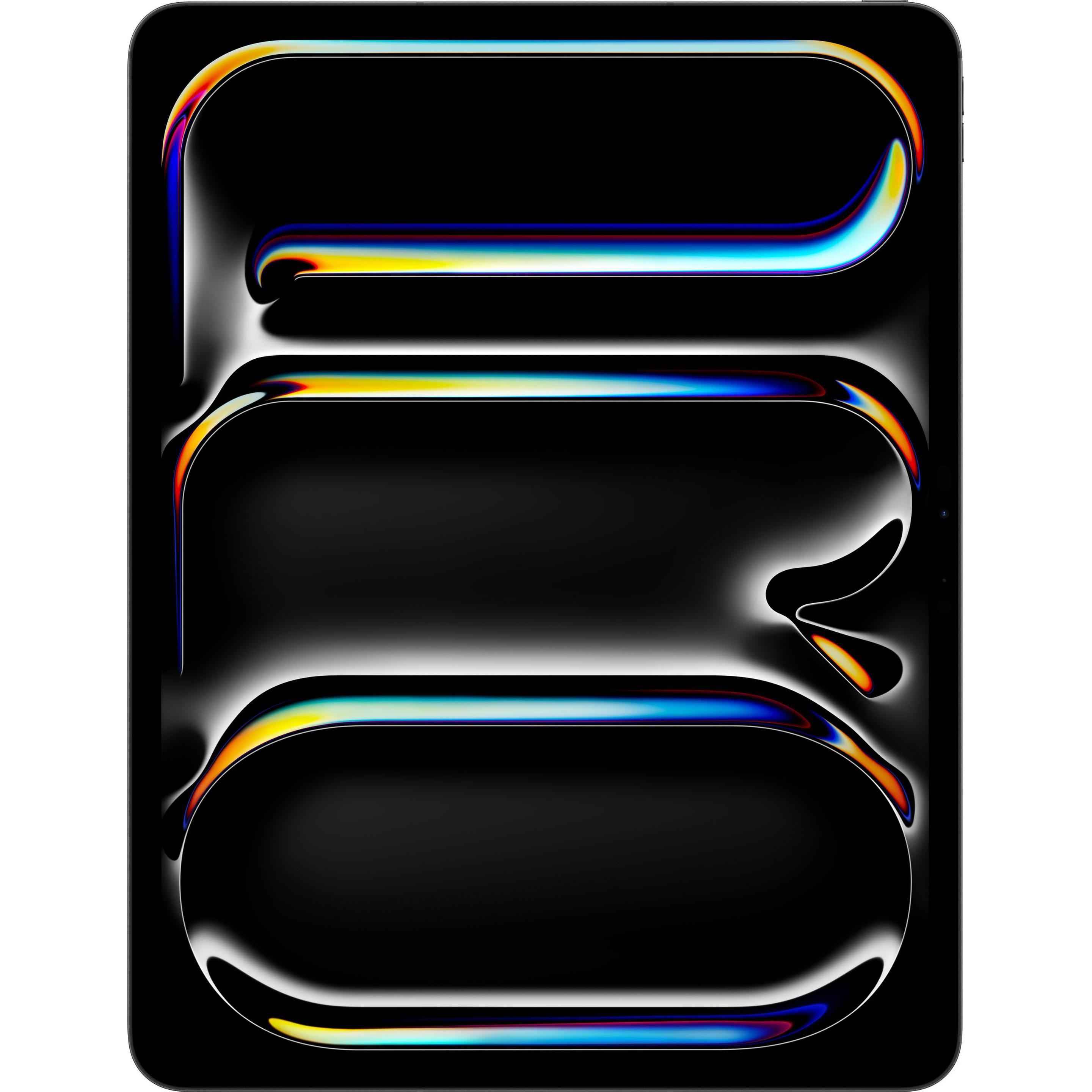 Apple iPad Pro 13 2025 Nanotexturglass (M5) (5G, 13", 1000 GB, Space Black), Tablet, Schwarz