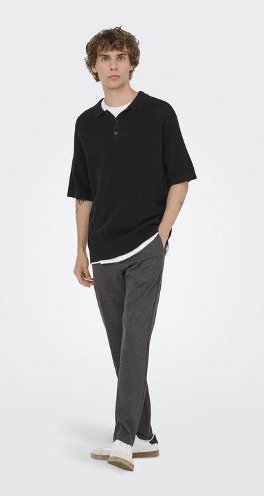 Produktbild Only & Sons ONSJAMES Gestricktes Poloshirt Polo (XS)