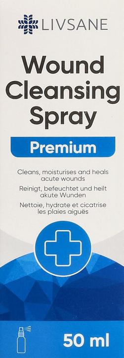 Actual product image Livsane Wundreinigungsspray (50 ml, Spray)