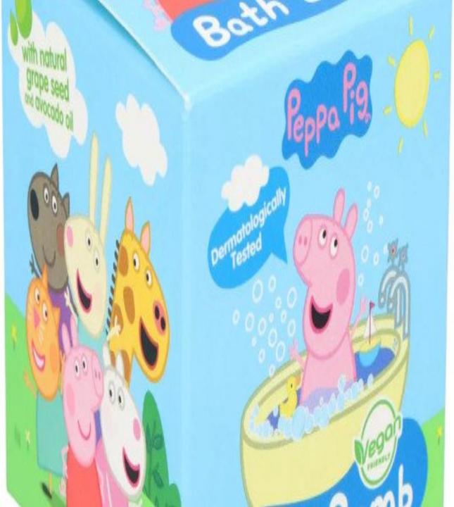 Actual product image Edg Peppa Pig bath bomb 165gr (Bath bombs)
