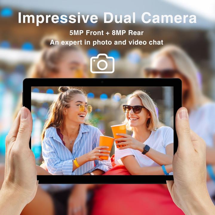 Produktbild Doogee U10 (Tablette Wifi - 10.1", 128 Go, 4 Go RAM) Gris (nur WLAN, 10.10", 128 GB, gris)