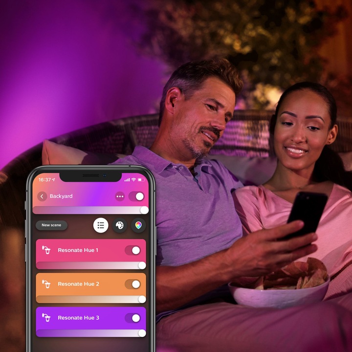 Image du produit Philips Hue Base de résonance de Hue (1200 lm)
