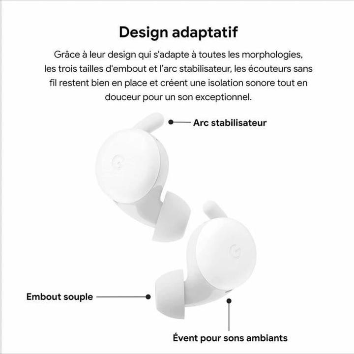 Produktbild Google Pixel Buds A-Series (NC, 2.50 h, Kabellos)