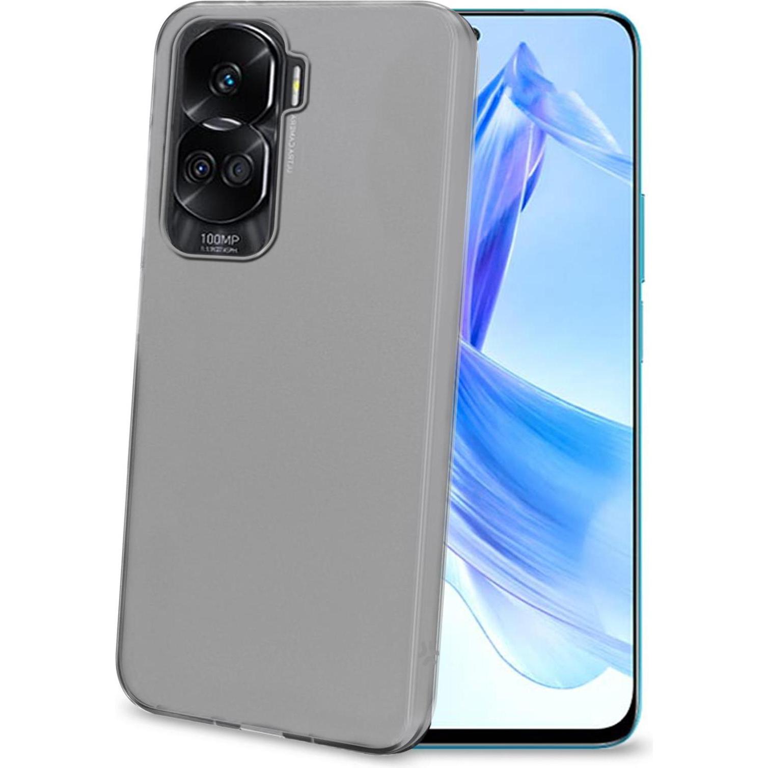 Celly Tpu Cover per Honor 90 Lite (Honor 90 Lite), Cover smartphone, Trasparente