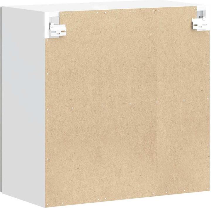 Image du produit VidaXL Armoire de cuisine suspendue avec porte vitrée Kalmar Gris béton Matériau dérivé du bois (60 x 31 x 60 cm)