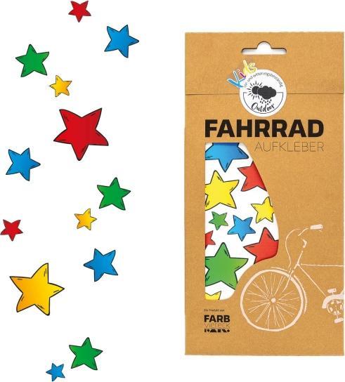 Image du produit Farbviereck Étoiles multicolores motifs autocollants / stickers (31 Autocollants)