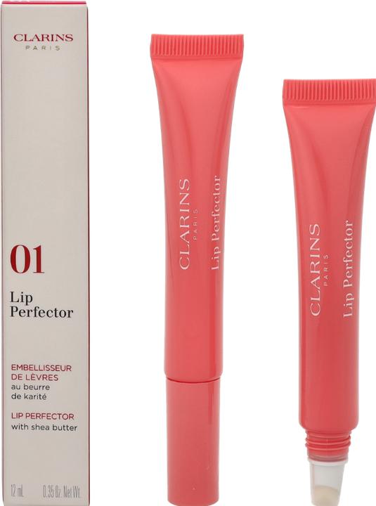 Actual product image Clarins Lip Perfector (No. 01 - Reflet Rose)