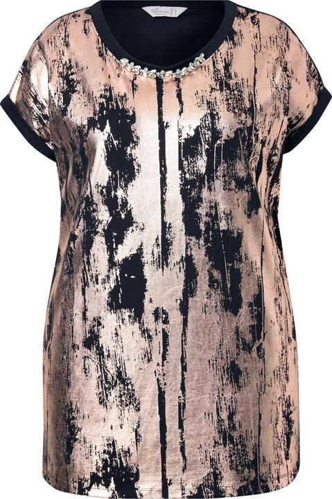 Immagine prodotto Miamoda T-Shirt, Golddruck, Kette am Ausschnitt (50)