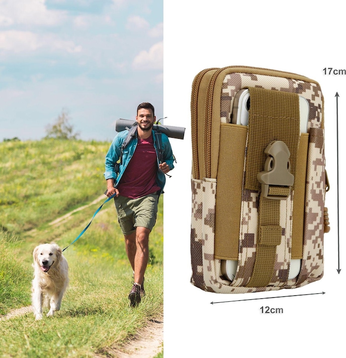Produktbild Cadorabo Handytasche für HTC SENSATION / SENSATION XE Hülle im Militär Style (HTC Sensation XE, HTC Sensation)