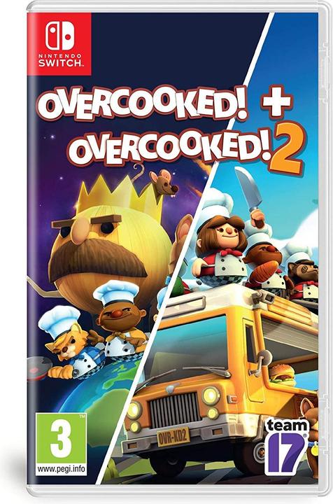 Immagine prodotto Team17 Pacchetto doppio Overcooked + Overcooked 2 - Nintendo Switch - Party - PEGI 3 (Switch, EN)